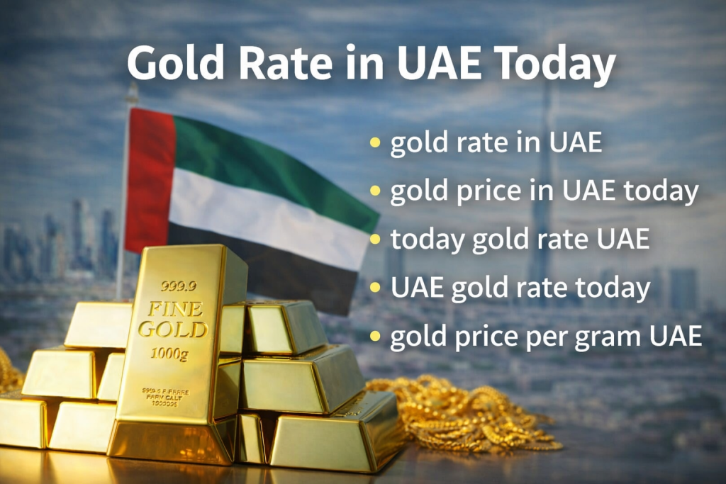 Gold Rate in UAE today