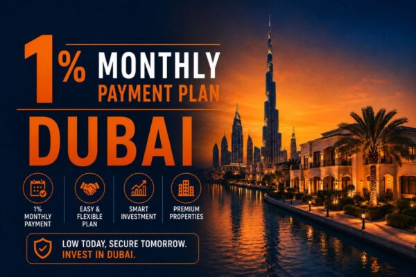 1% monthly payment plan dubai