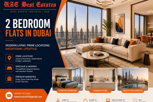 2 Bedroom Flats in Dubai