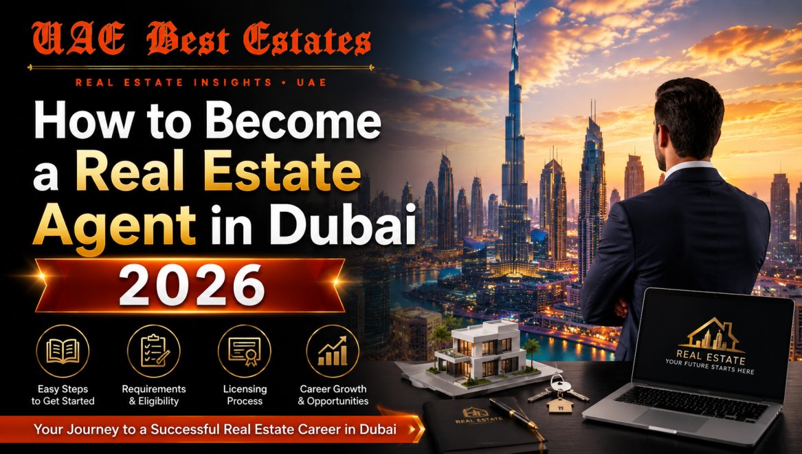 How to become a real estate agent in Dubai RERA license 2026