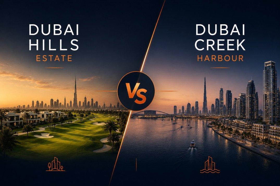 Dubai Hills Estate vs Dubai Creek Harbour